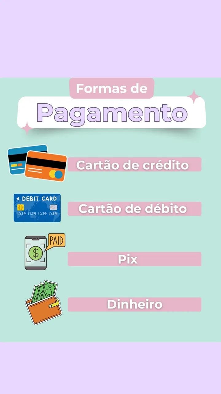 Formas de Pagamento